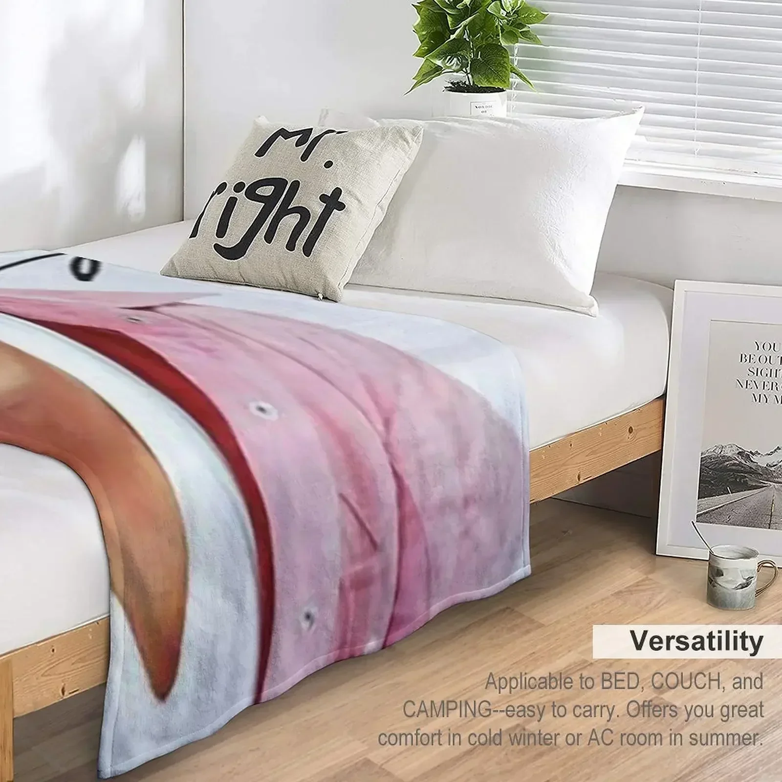 Vosukh khan Плед Большой Симпатичный Диван Одеяла