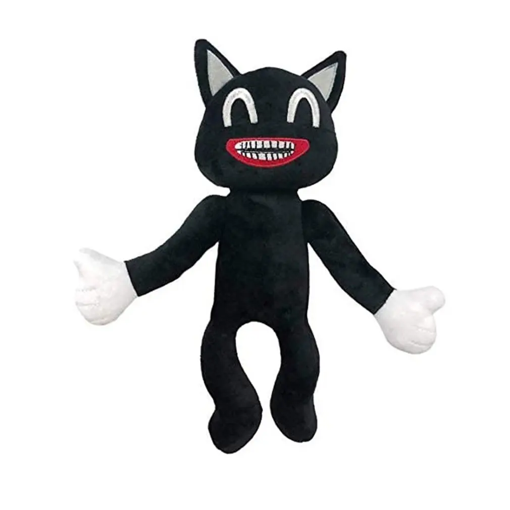 

Hot Plush Toy Anime Plushie Black Cartoon Cat Stuffed Animals Doll Peluches Toys Kids Soft Gift Toys Christmas Children's Birthd
