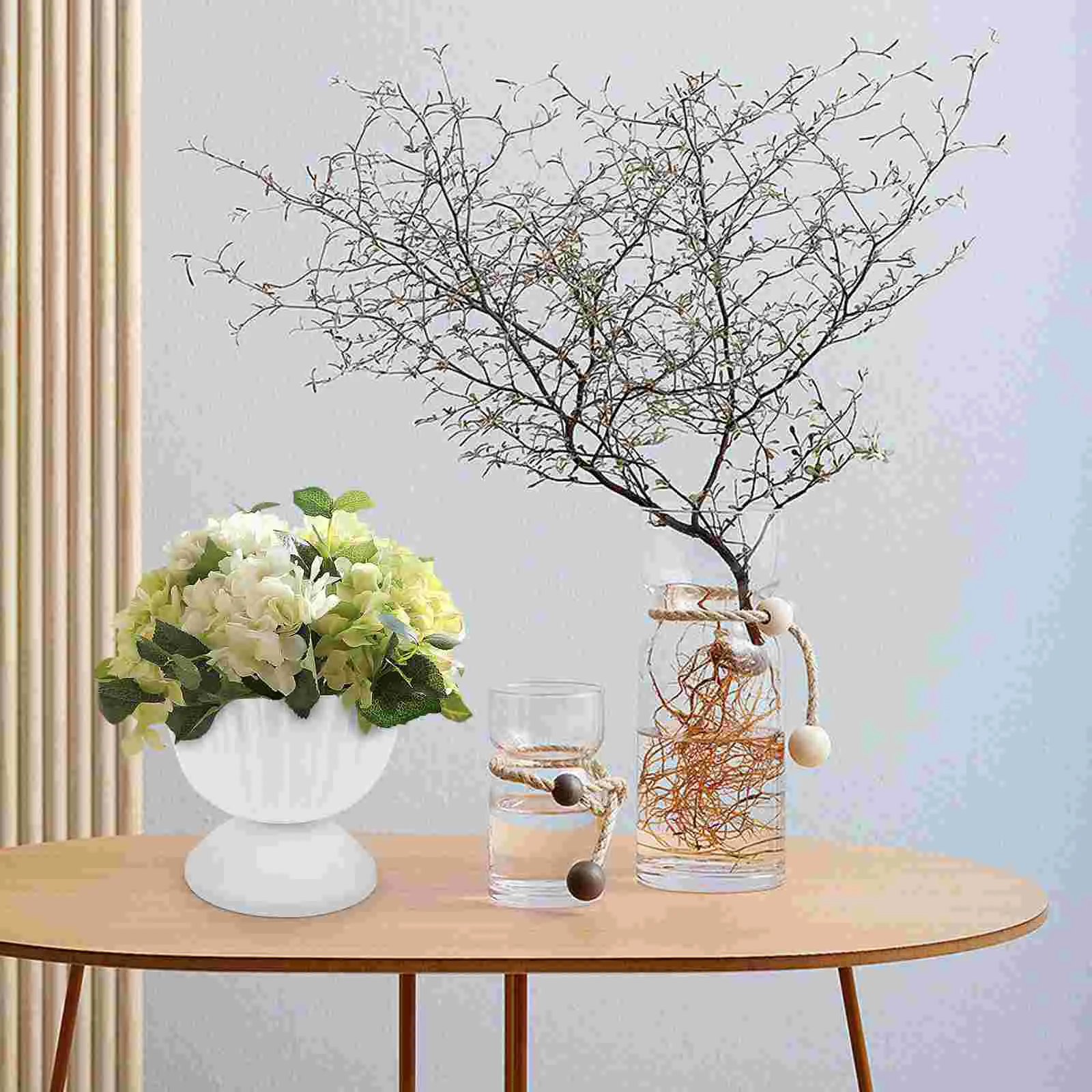 2 шт. уличный миниатюрный римский цветочный горшок Miss Plant блюдца для улицы