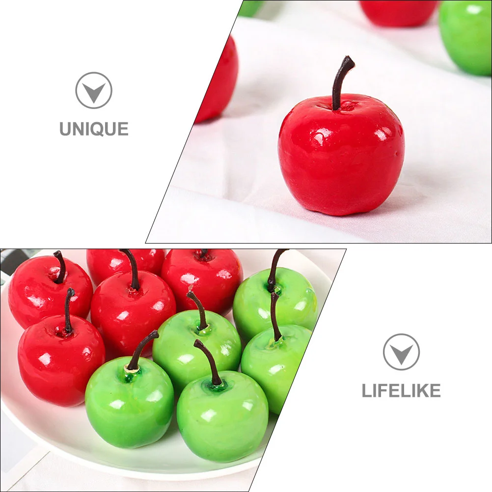 30 шт. дом искусственные фрукты кукольный домик мини-яблоки модель реквизит