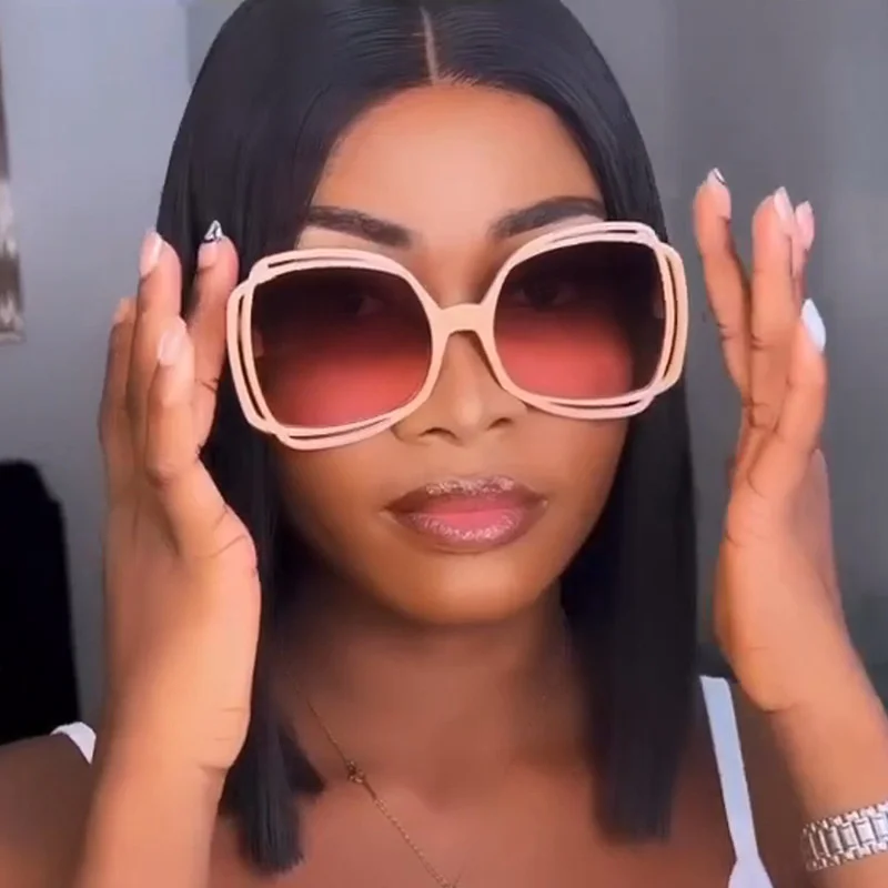 

Повседневные Квадратные Солнцезащитные очки женские модные солнцезащитные очки женские оттенки