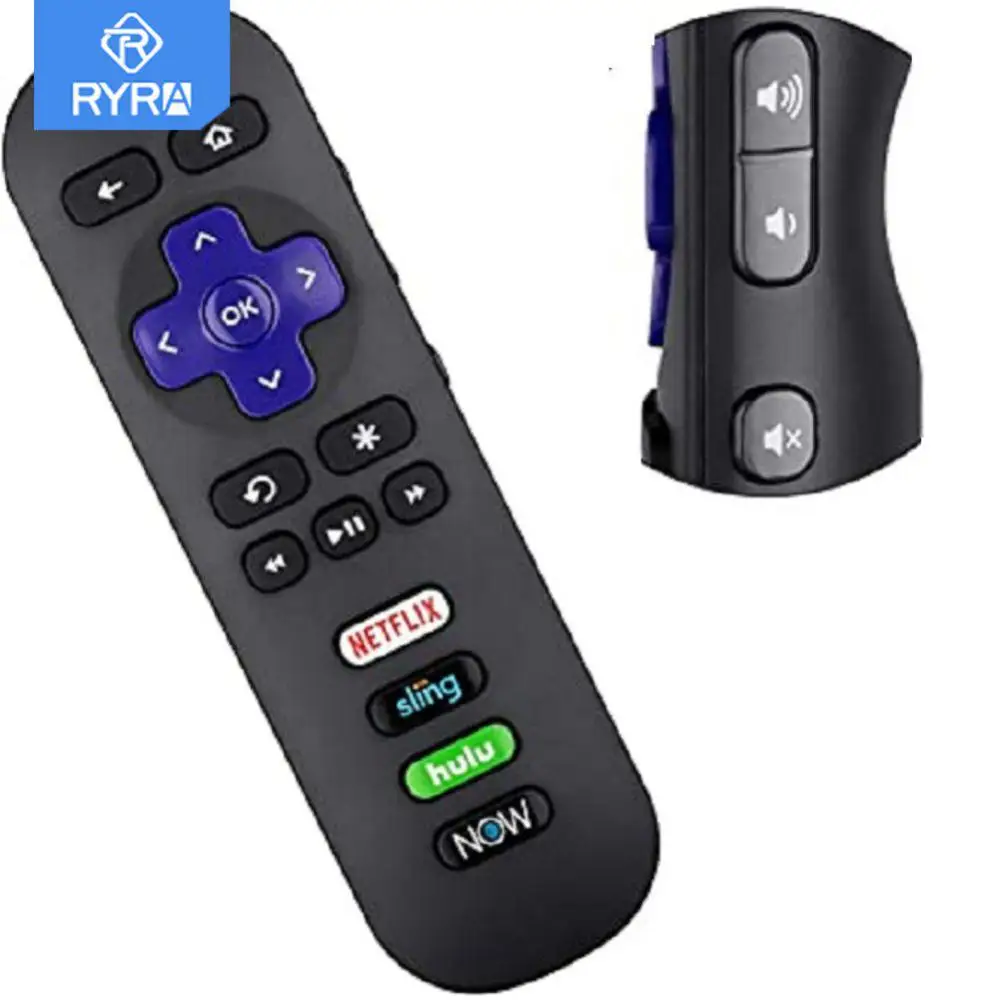 

RYRA Support For TCL TV With Button RC280 55UP120 32S4610R Remote Control Controller Without Battery ABS Material Remote Control