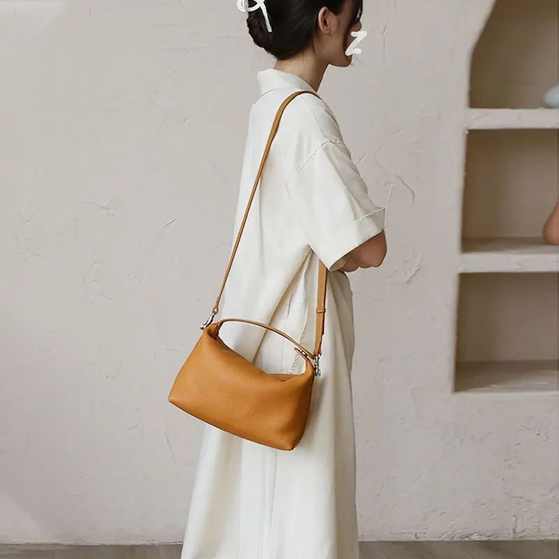 Новинка 2024 женская сумка Boston роскошные сумки через плечо из воловьей кожи