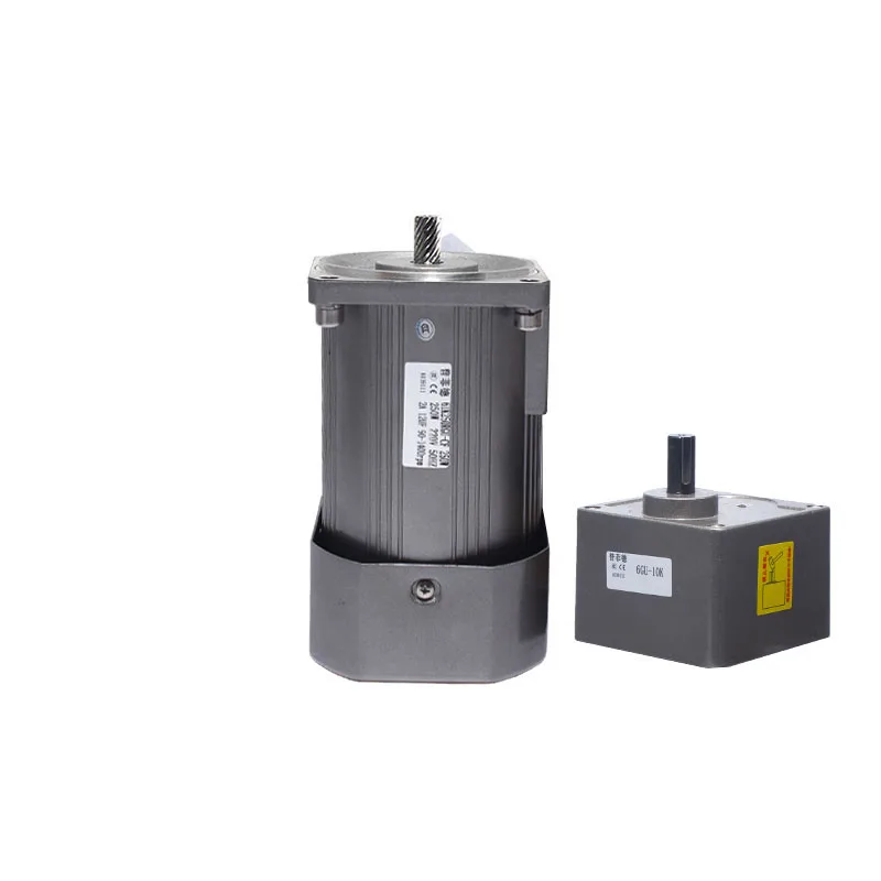 Мотор-редуктор переменного тока 400 Вт 220 В 7GU3K-500K двигатель с фиксированной