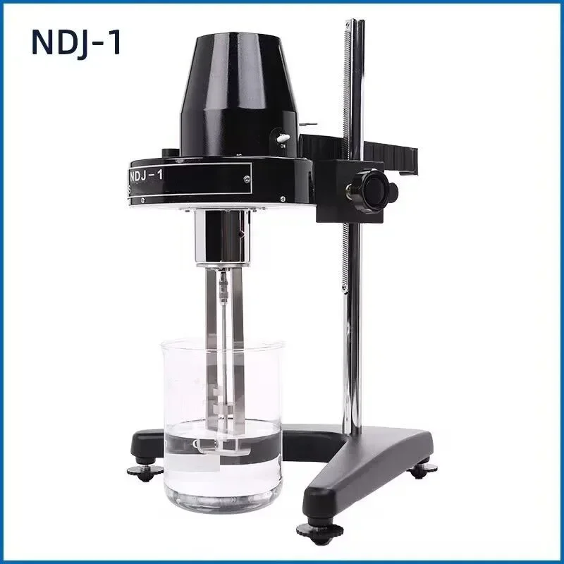 Портативный тестер вискозиметра Ndj-1 ротационный вискозиметр с 1-4 # шпинделя 110/220 В