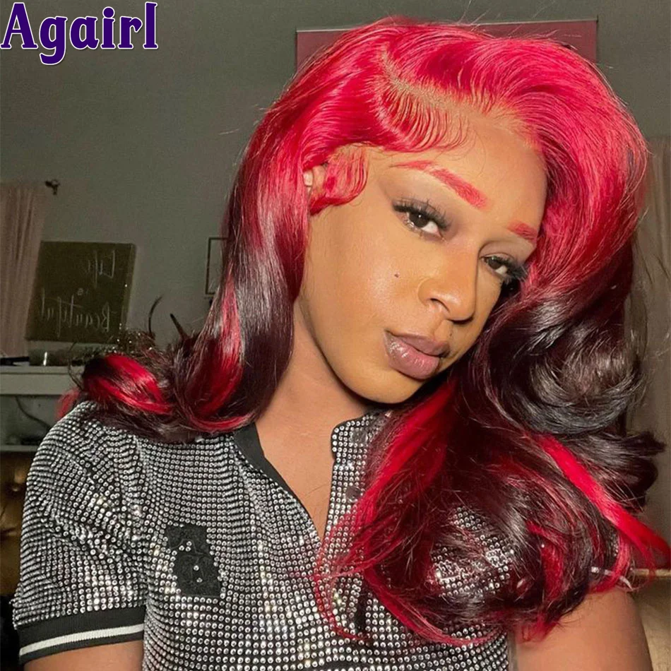 Рисунок 2 - 180% Ombre 1B Red Wear & Go безклеевые волосы