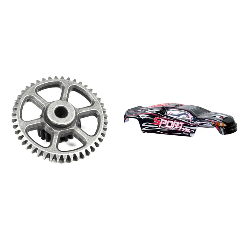 

Middle Drive Gear For 1/8 Hpi Savage Xl Flux Rovan Rc Car With Car Body Shell Cover For XLF X03 X-03 1/10 RC Car