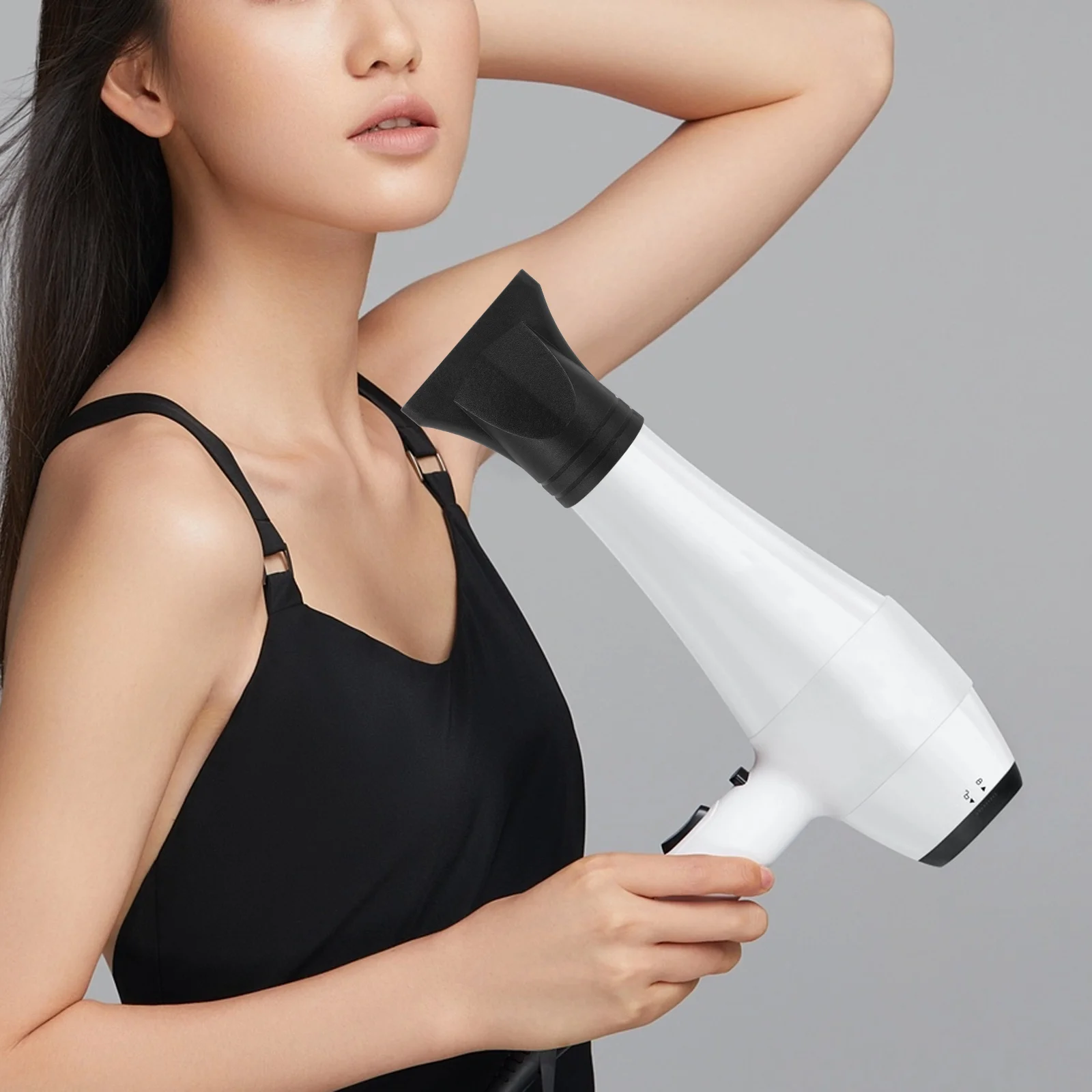 

Hair Dryer Nozzle Blow Diffuser Blower Concentrator Attachment Drying Replacement Salon Narrow Flat Nozzles Hairdressing Styling