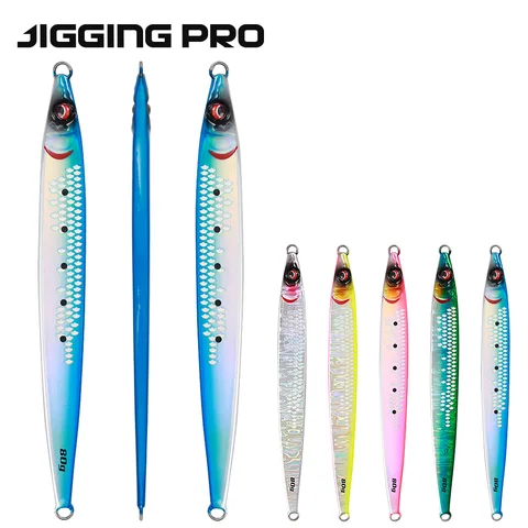 JIGGINGPRO Слайдер Сардина - Металлическая джиг-приманка 40г-100г — внешний вид товара