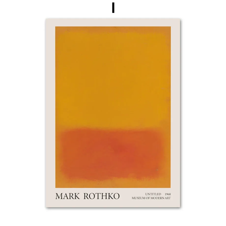 

Плакат Марк Ротко "Меланхолия", печать на холсте