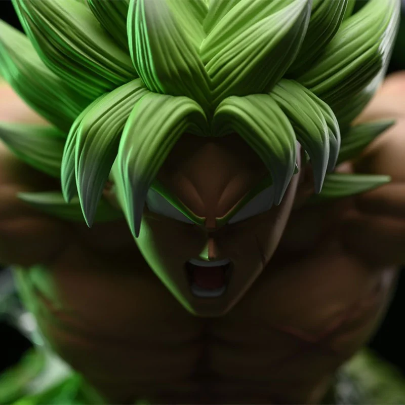Продажа Экшн-фигурка из аниме «Драконий жемчуг Z Broly» GK4 Super Saiyan, мультяшная модель, игрушка брокколи, коллекционная фигурка куклы для детей