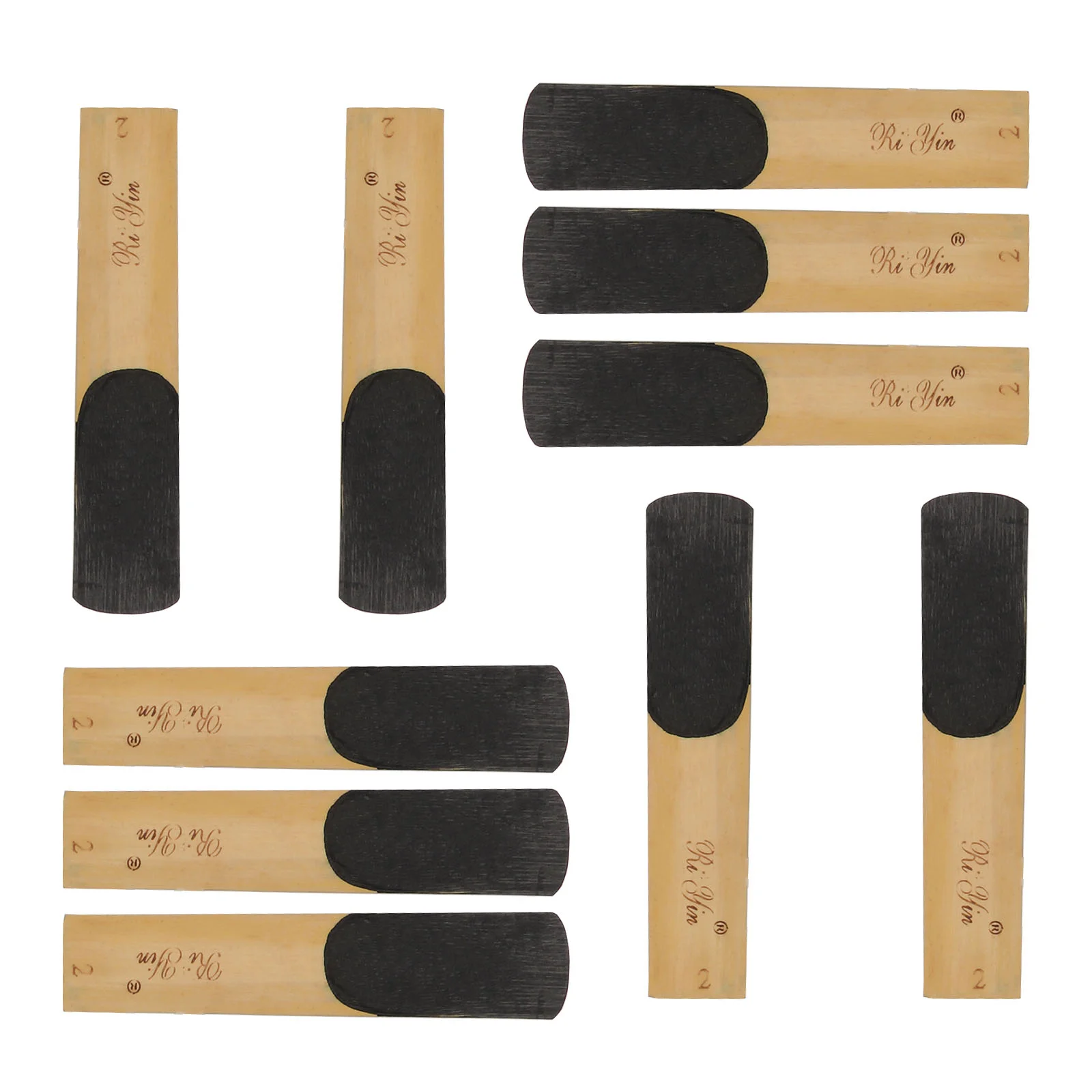

10 Pcs Saxophone Reed Instrument Parts Bass Clarinet Accessory Reeds Desk Accessories