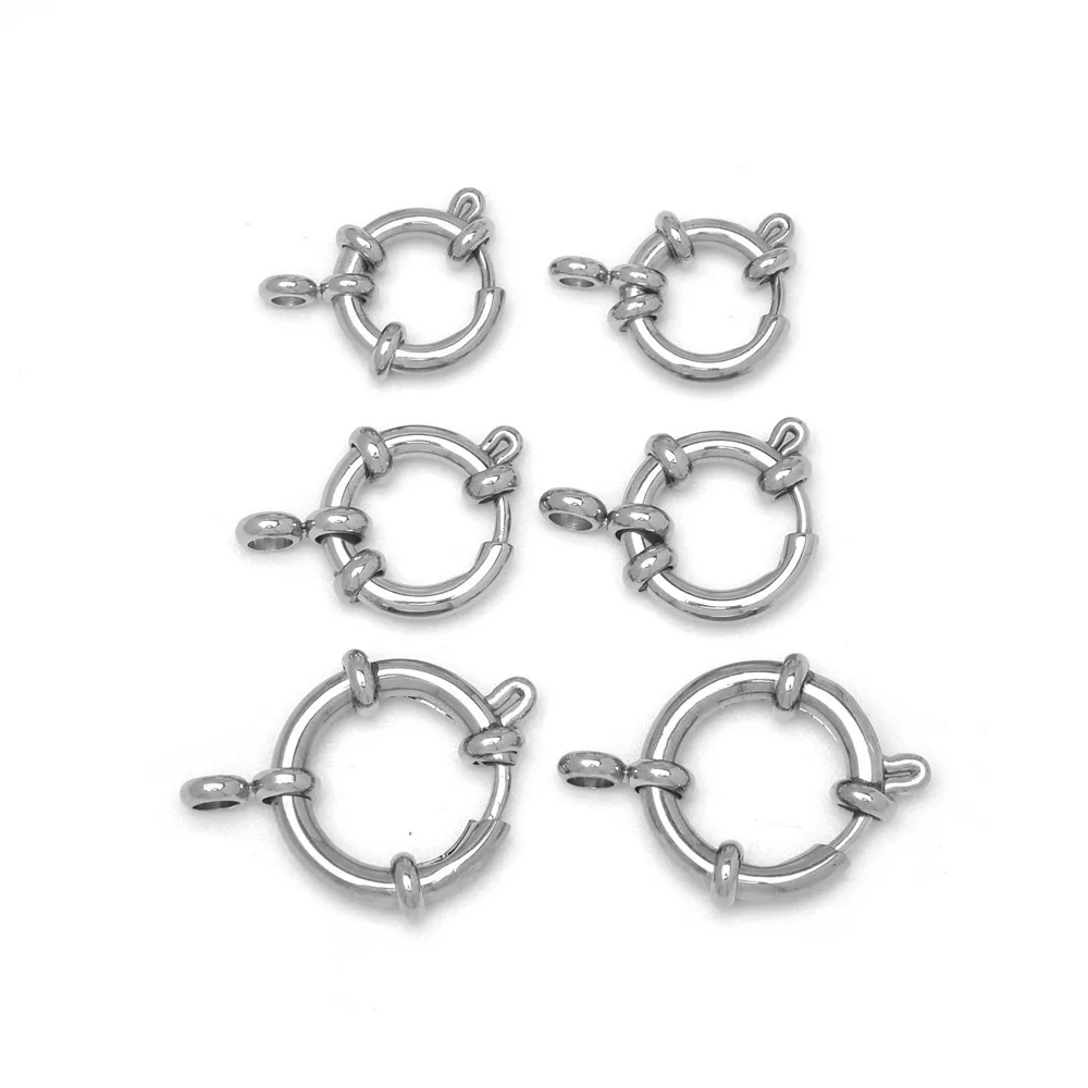 3 шт./лот матросские застежки из нержавеющей стали подходят для шармов браслетов
