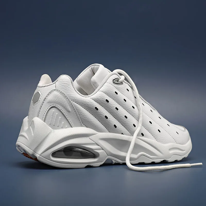 Brand Mens Basketball Shoes Breathable Air Cushion Sneakers Mens Casual Running Shoes Comfortable Non-Slip Sport Tennis Shoes