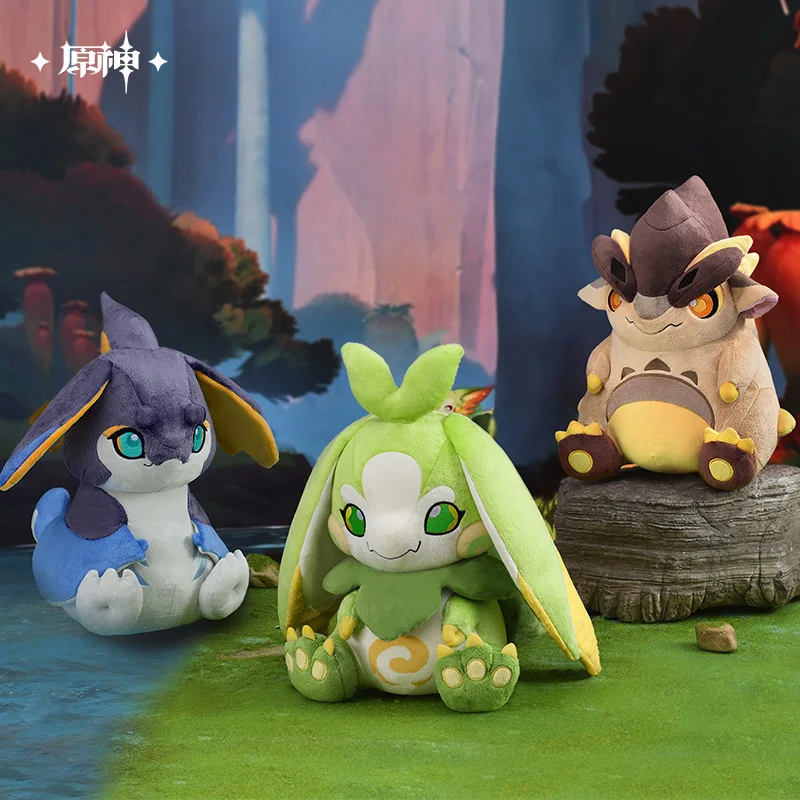 Genshin Impact Natlan Young Dragon Tepetlisauri koholasвры Yumkasaur плюшевая игрушка подушки Декор для