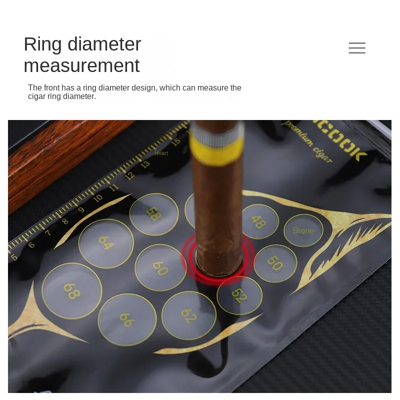 Увлажняющая сумка для сигар HANNICOOK путешествий и активного отдыха