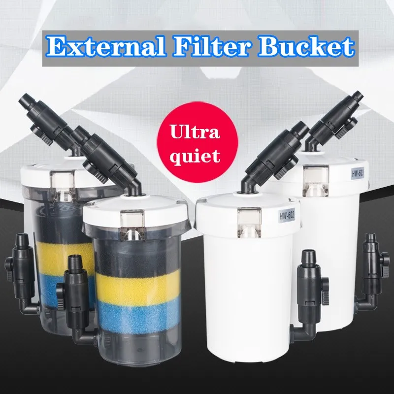 

Sunsun Aquarium Canister Filter Mute External Filter Bucket With Water Pump Power Filter for Aquarium Fish Tank Pond Accessorie