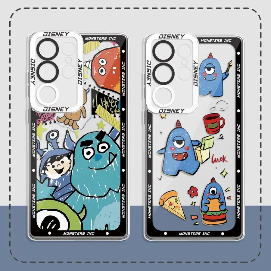 Чехол для телефона Cartoon Disney Monsters Inc Samsung Galaxy S24 Ultra S20 FE S21 S22 S23 S10 Plus Note 20 ультра