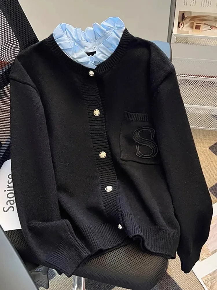 Женский вязаный кардиган цвет в ассортименте