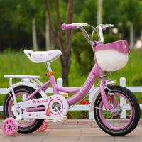 cycling city childrens bike baby bike girl bike princess pink girl bike with rear seat and flash assist wheel childrens bike