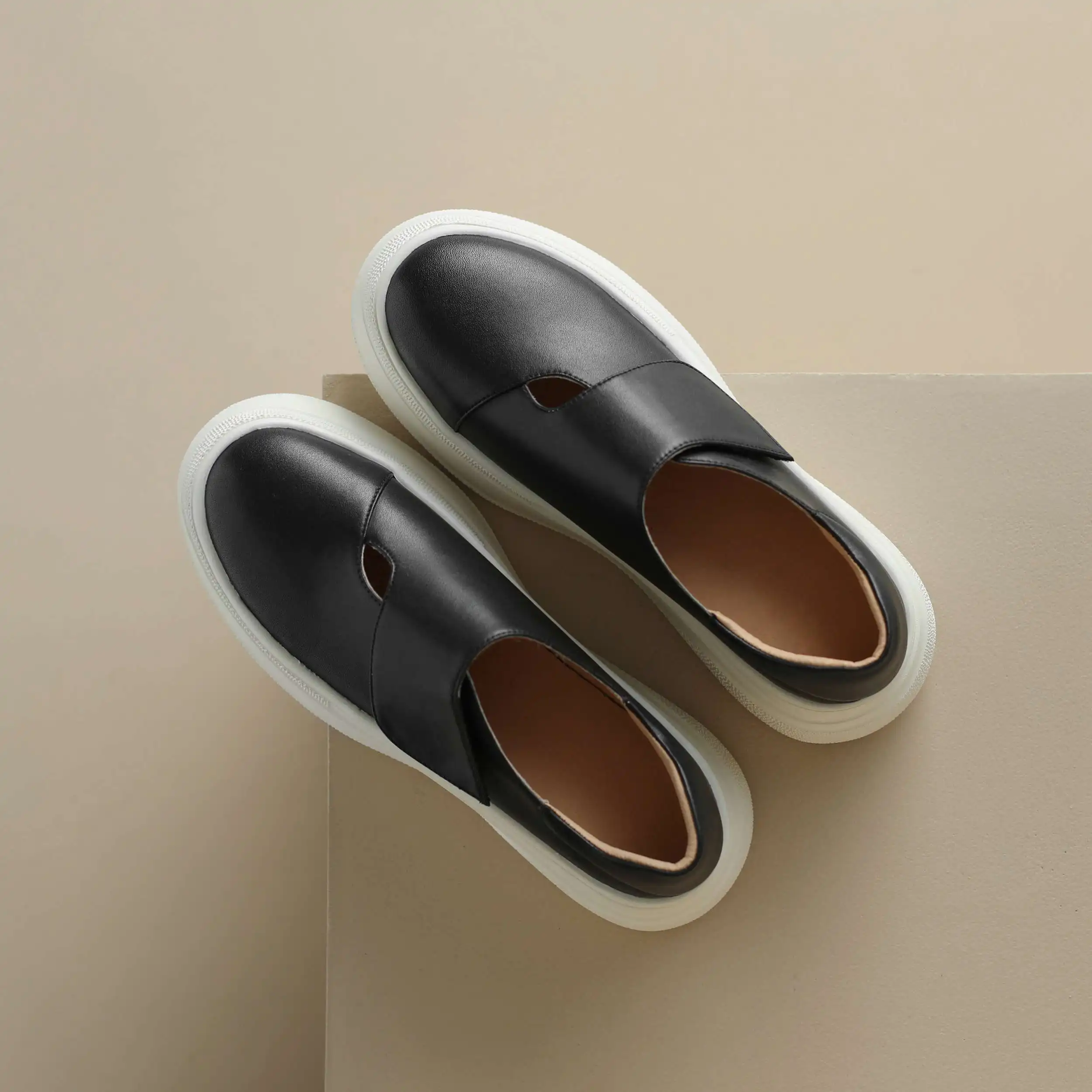 Lanxuryee модная коровья кожа высокий каблук круглый носок Весенняя женская