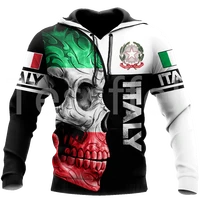 tessffel country flag italy soldier military army cops tattoo retro long sleeves 3dprint menwomen casual jacket funny hoodies q