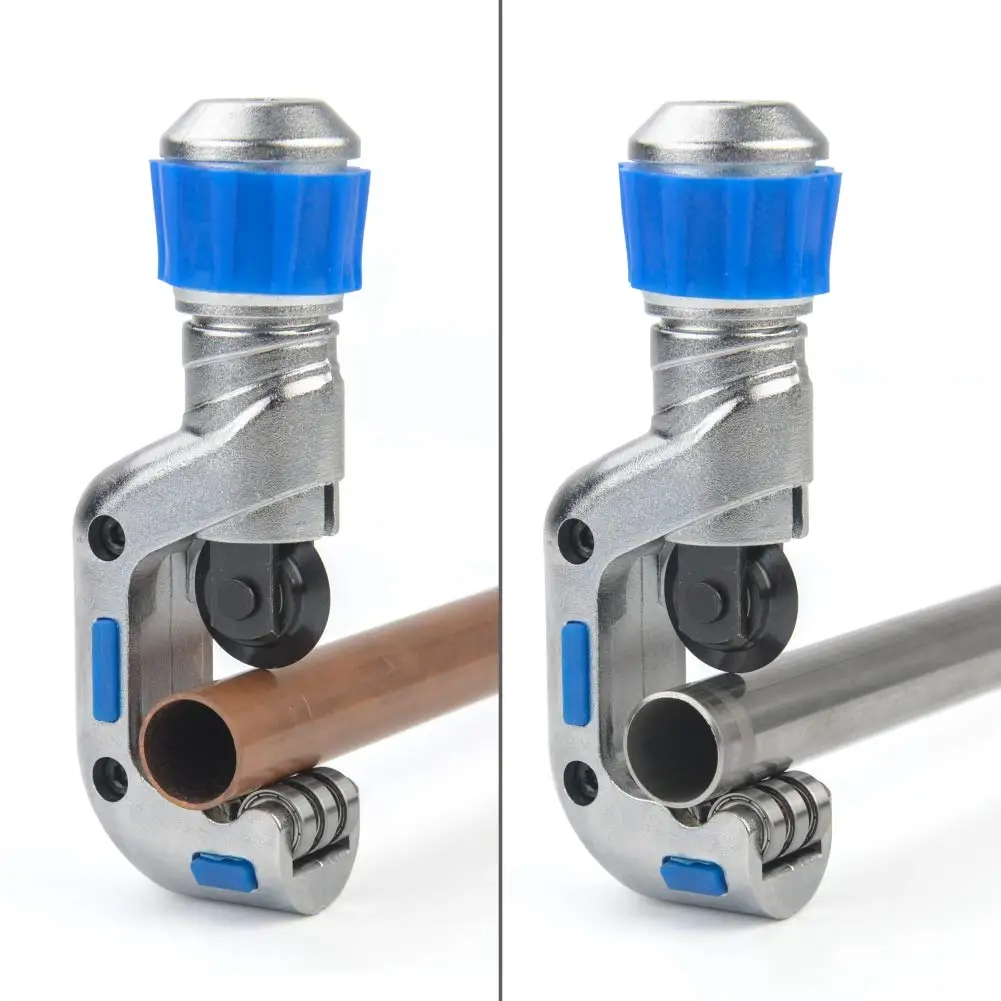 

Roller Type Tube Cutter 4-32/5-50/6-70mm Bearing Pipe Cutter Stainless Steel Tube Shear Hobbing Cutting Blade Refrigeration Tool