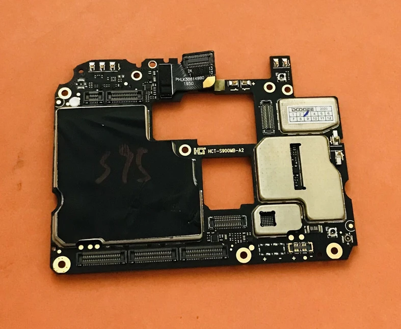 Оригинальная материнская плата 6 ГБ ОЗУ + 128 ПЗУ для DOOGEE S95 Helio P90 восьмиядерный