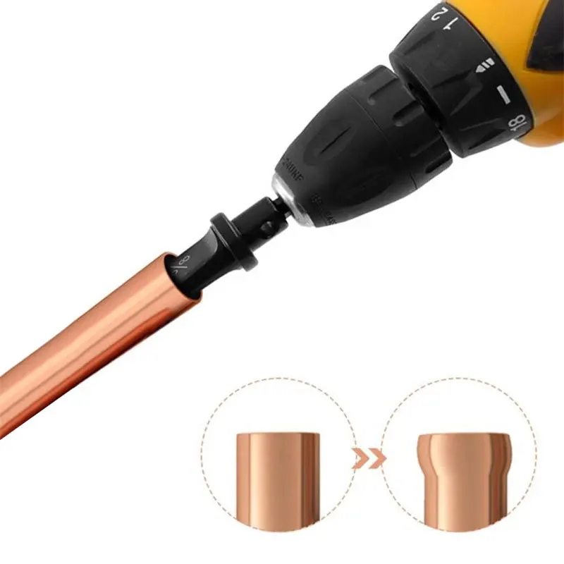 

High Quality Swaging Tool Steel 5 In 1 Pipe Expander Drill Electric Repair Support Drill Bit Expander Strong Power Tool Parts