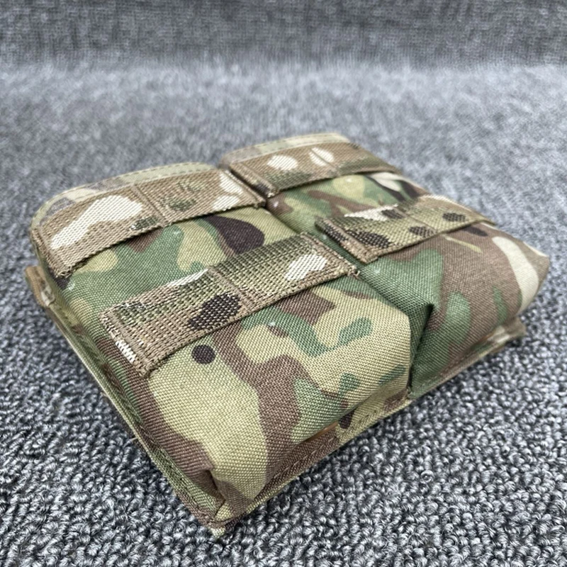 Тактическая Сумка для страйкбола 5 56 двойная сумка магазина Мультикам Molle 762
