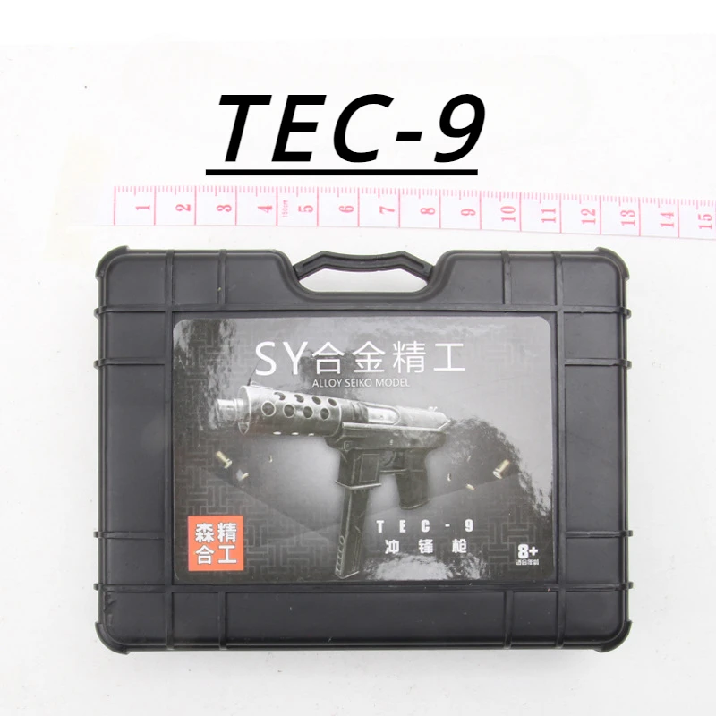 1:6 Мини-металлическая Модель Игрушечного Пистолета - Коллекционная Копия Uzi Ump9 P90