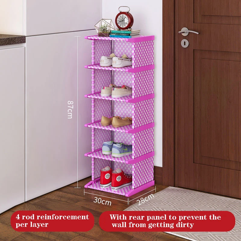 

Multilayer Shoe Racks Easy To Assemble Shoe Cabinet Lockers Home Dorm Furniture Space Saving Non Woven Shoe Cabinets