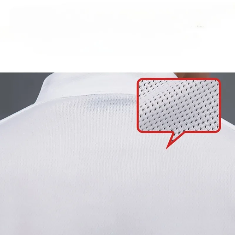 Восточный выбор Рабочая Униформа шеф-повара с коротким рукавом мужская и женская