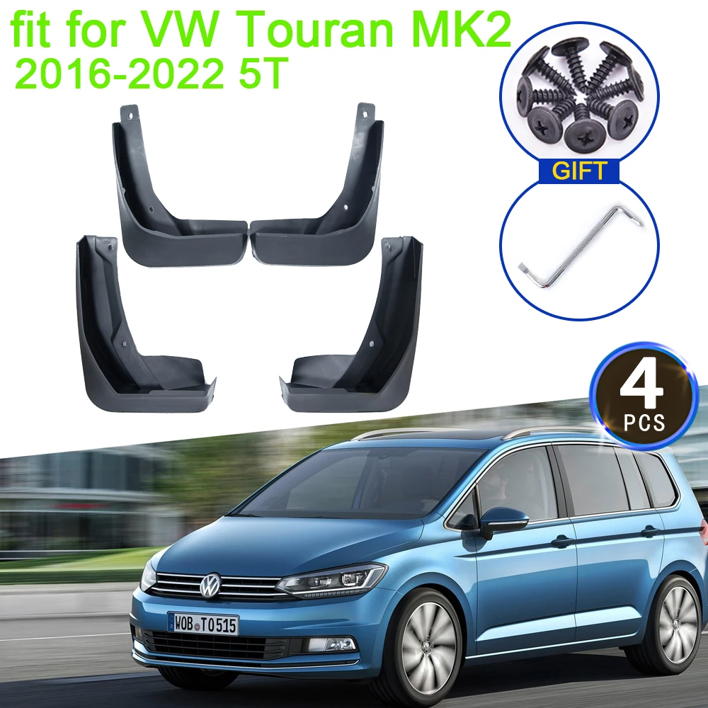

Для Volkswagen VW Touran MK2 2016 2017 2018 2019 2020 2021 2022 5T брызговики на крыло брызговики аксессуары