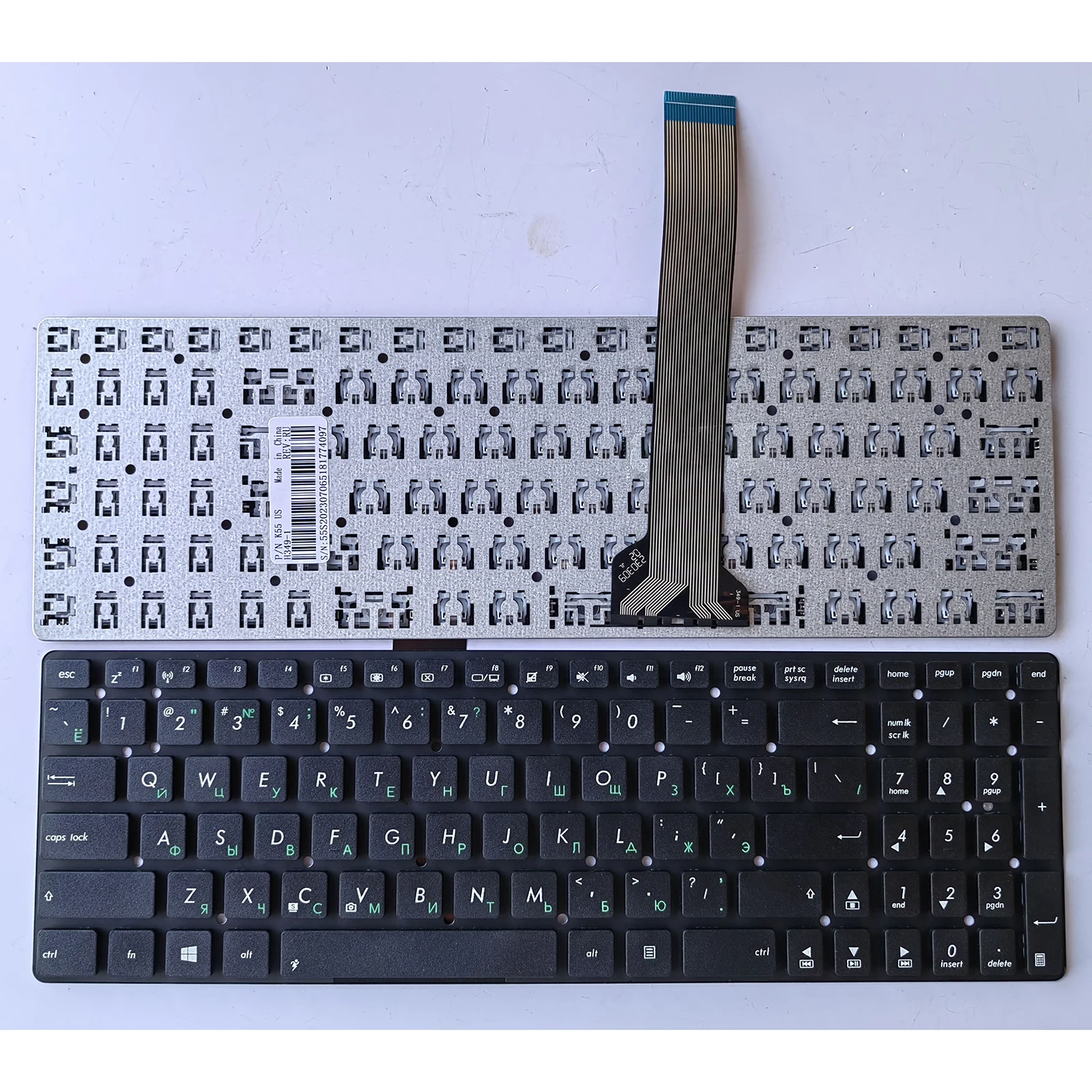 Фото US RU SP для Asus A751 A75A/V F751L X751/LD/M/S/Y R752 K751L A751L K750J R752L K751M/IN/LX/LK/LY/MJ клавиатура ноутбука №2