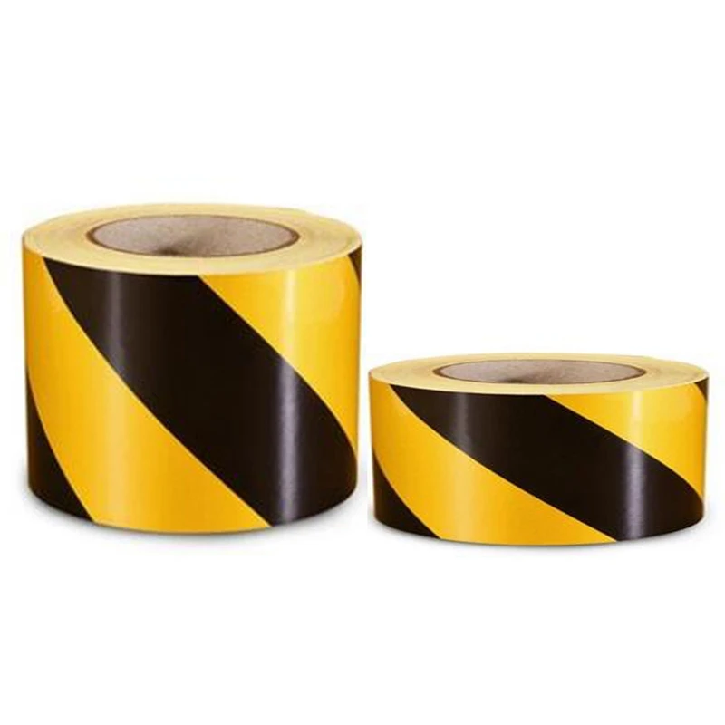 

Self-Adhesive Reflective Safety Warning Tape, Reflective Tape On Road Traffic Construction Site