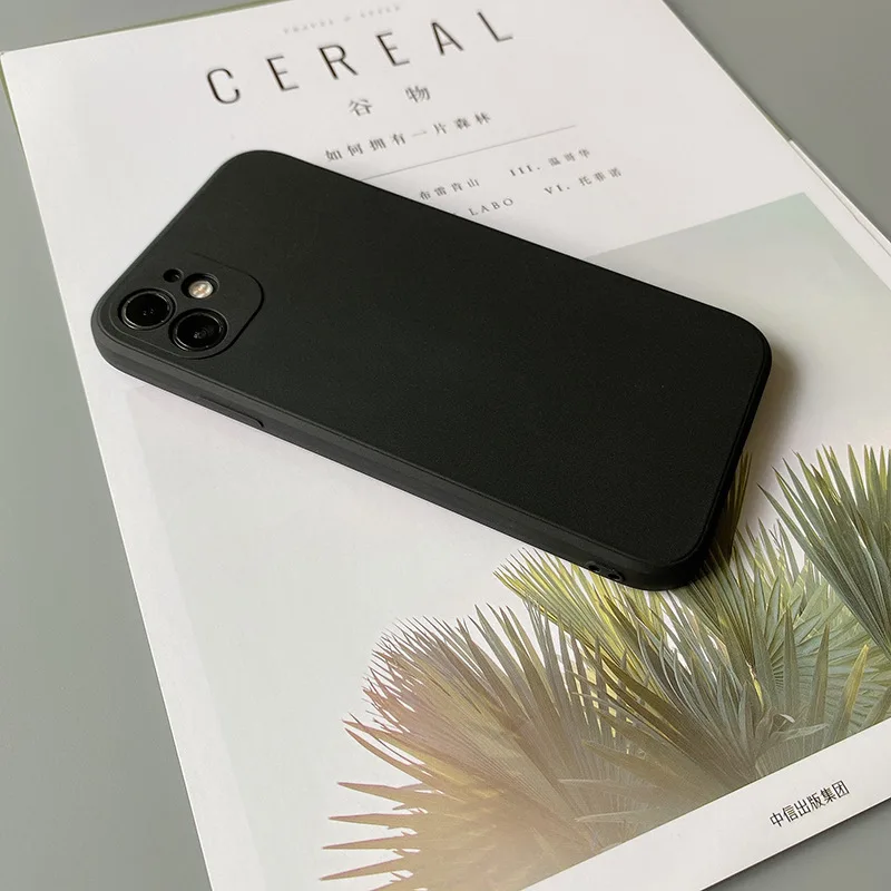 

For iPhone 8 7 Plus 6s 6 X Xr Xs Max Case Luxury Original Liquid Silicone Soft Cover For iPhone 13 12 11 Pro Max 13 Mini Cases