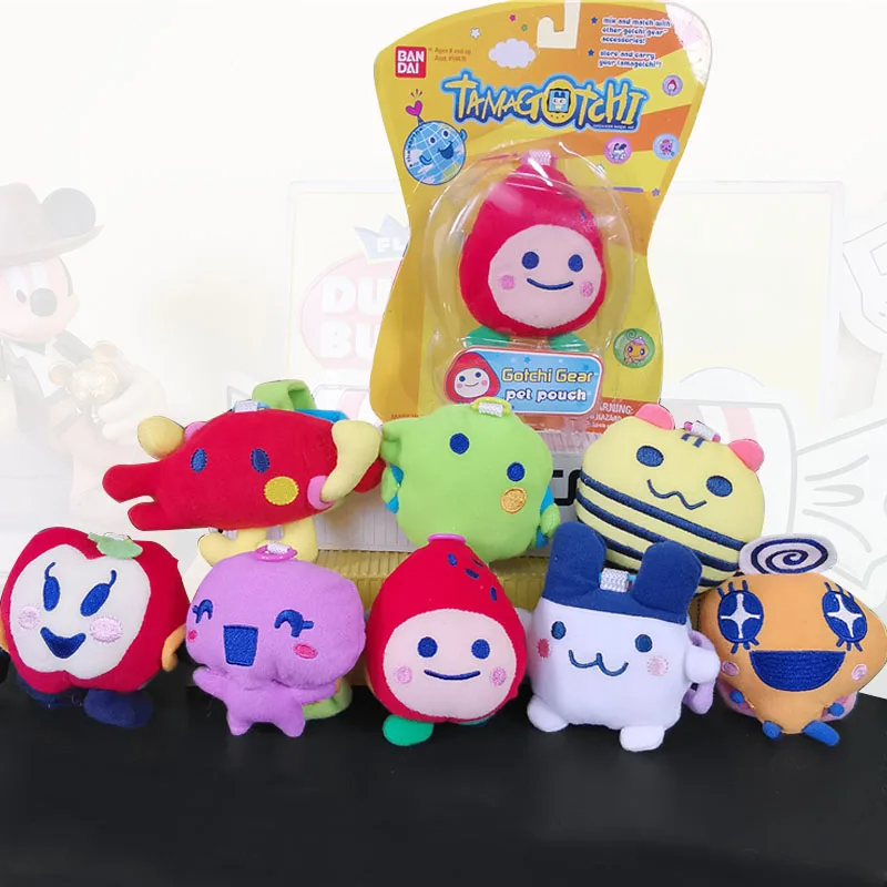 Брелок для ключей BANDAI Tamagotchi милые плюшевые куклы тамагочи с экипировкой