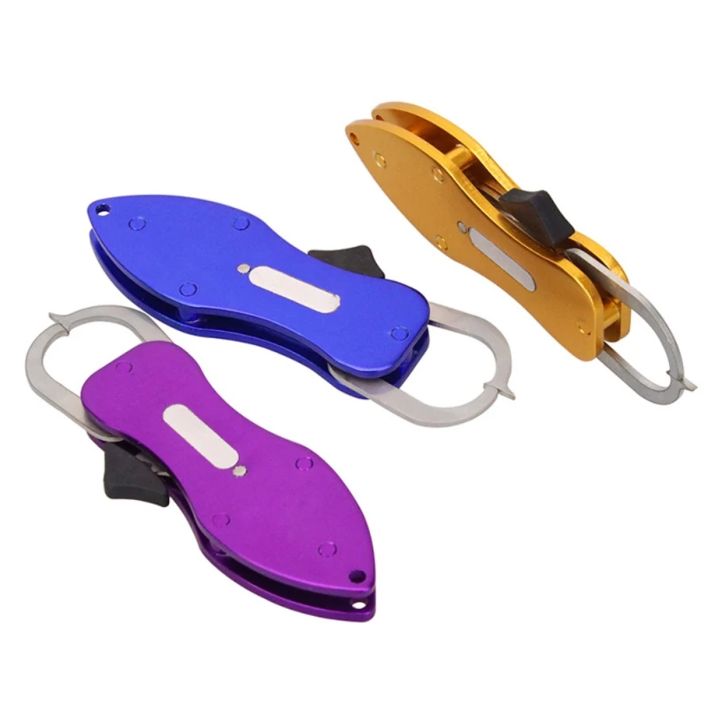 

Outdoor Mini Fish Grip Portable Fish Lip Grip Gripper Fishing Grabber Grips Ultra Light Control Pliers Fishing Tackle Tool