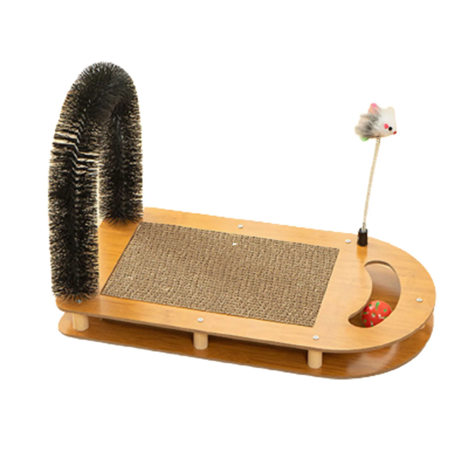 

Кошачья чесалка, картонная креативная кошачья АРКА, самостоятельный грумерный массажер, популярная дизайнерская шлифовальная игрушка, про...