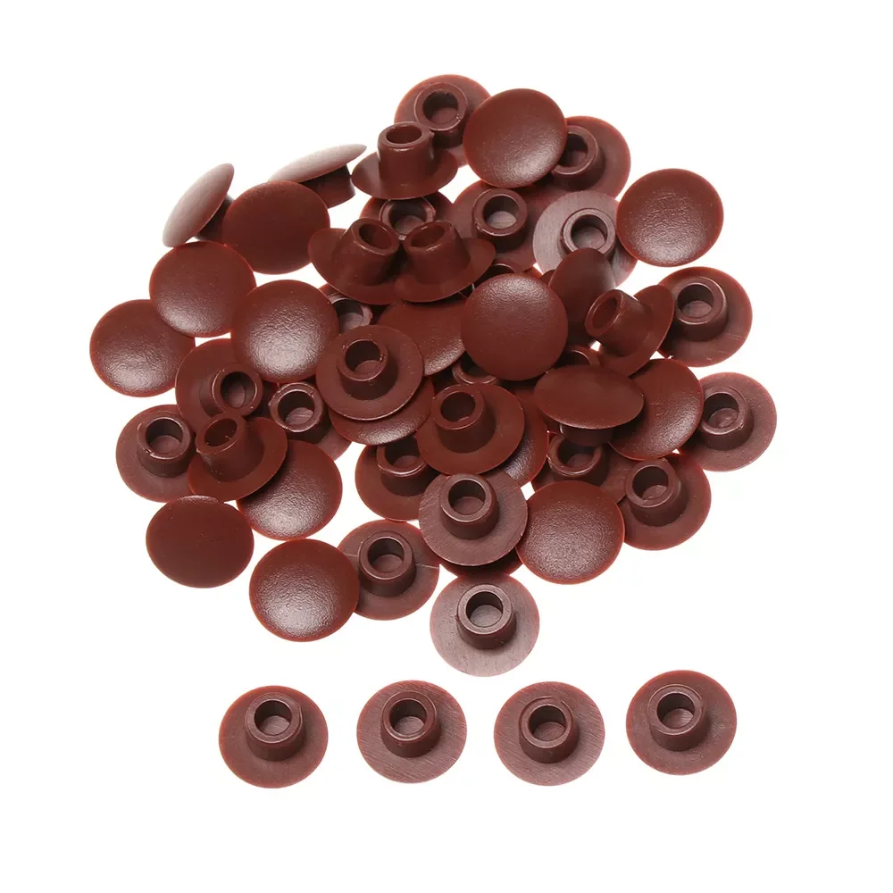 

50Pcs Furniture Hole Covers Dust Plug Stopper Screw Decor Protective Cap Drill Hole Plug Hole Ornament Home Improvement Supplies