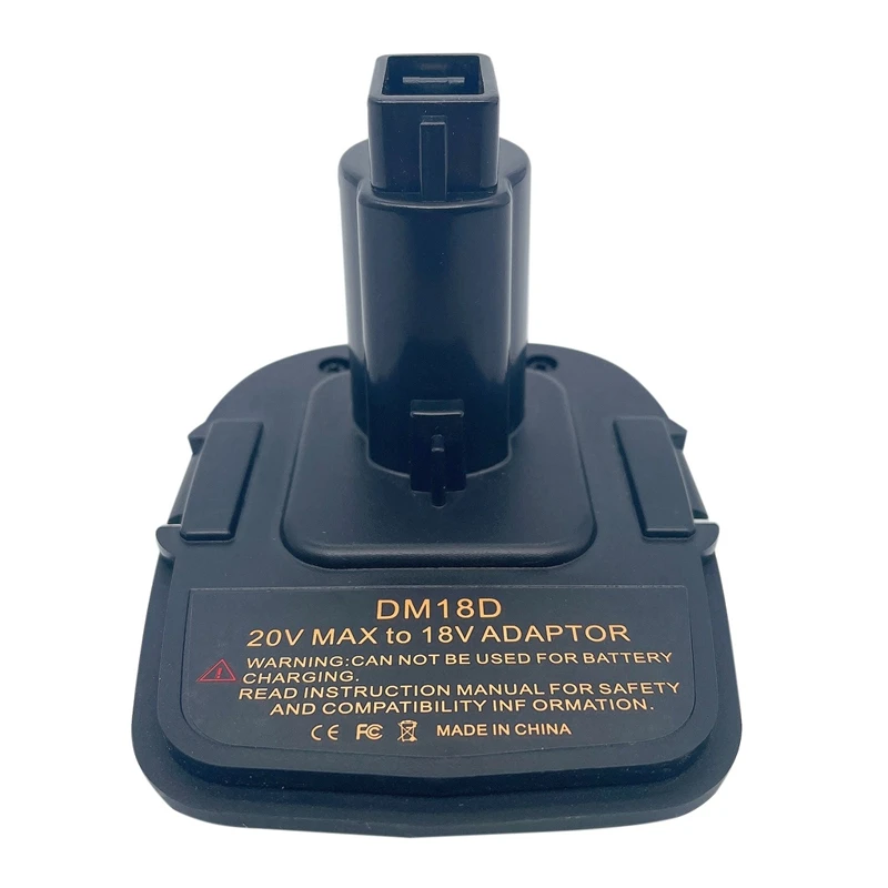 

DM18D Adapter Suitable for Dewei to Nickel 14.4V-18V Lithium Battery Tool Converter