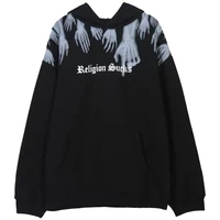 darkly hand hoodie men hip hop streetwear 2021 spring black style harajuku hoodies sweatshirts casual loose sweatshirt tops