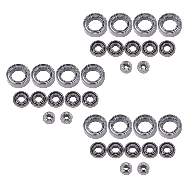 

3 Set K989-07 K989-08 K989-09 Bearing Set For Wltoys K969 K979 K989 K999 P929 P939 1/28 Rc Car Spare Parts Accessories