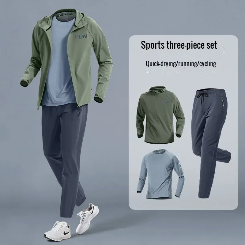 Быстросохнущий комплект спортивная одежда для велоспорта бега фитнеса отдыха