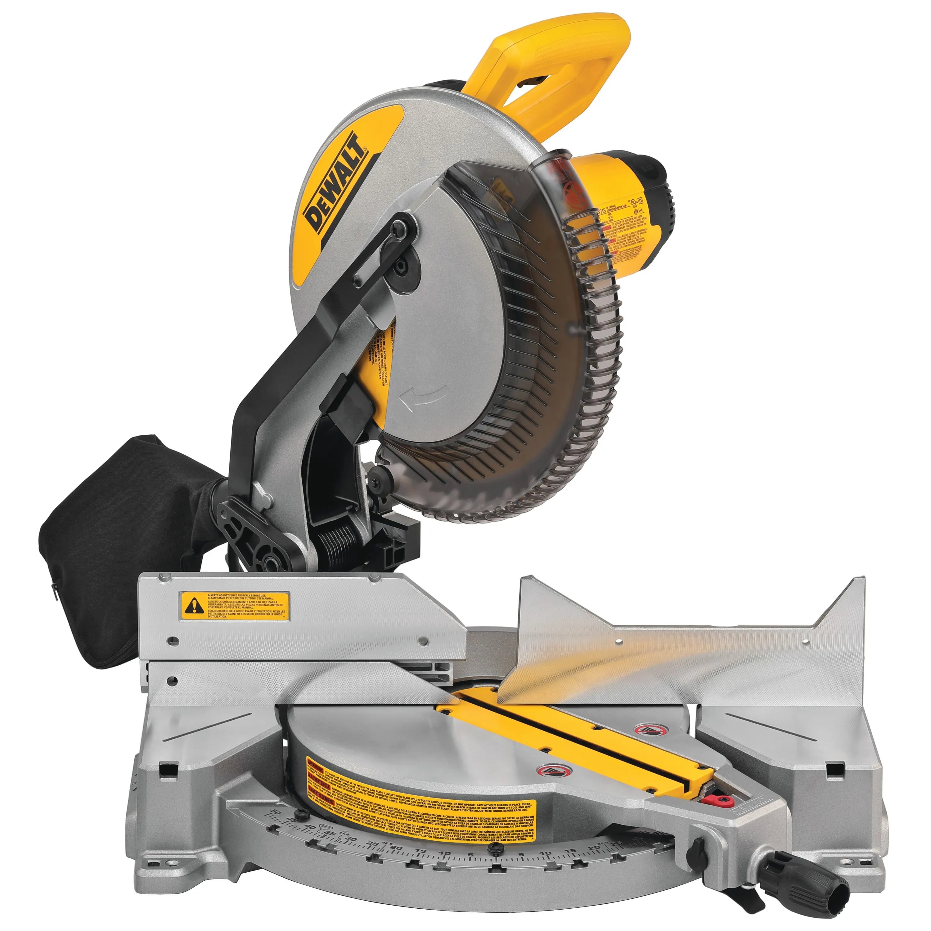 Фото DEWALT DWS715 12-дюймовая компаундная торцовочная пила для деревообработки, отделки столярных работ, полов, сделай сам, ремонт дома №2
