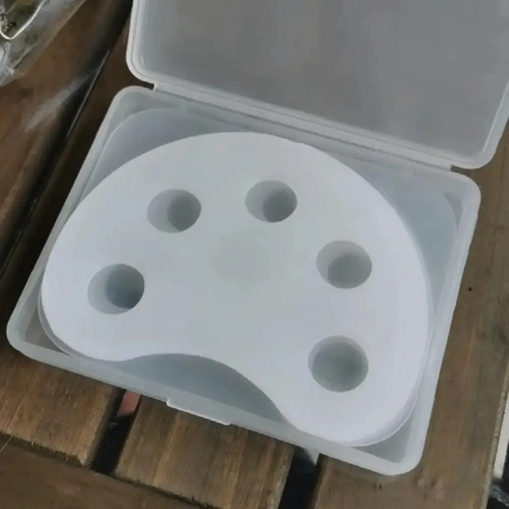 1 пара тренажеров для пальцев из ТПЭ в форме полумесяца растягивающиеся руки