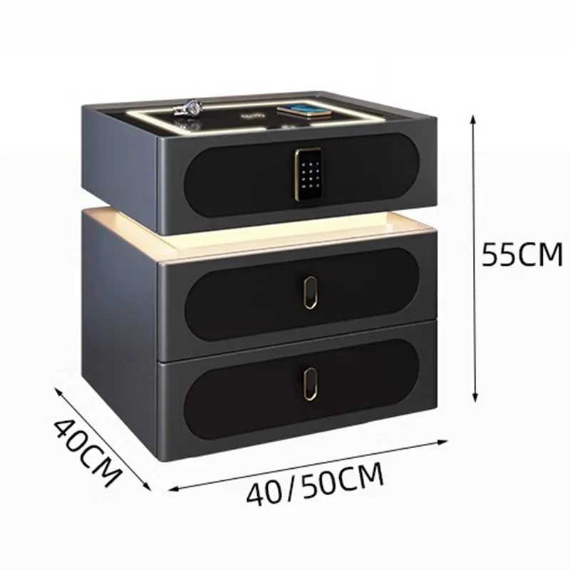 Прикроватный столик в скандинавском стиле дизайнерская круглая ночная тумбочка