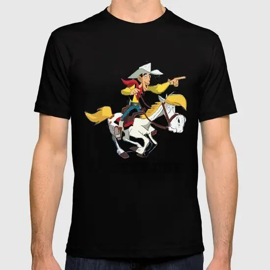 Новые приключения счастливого LukeT Футболка Мужская S M L 234XL UR070