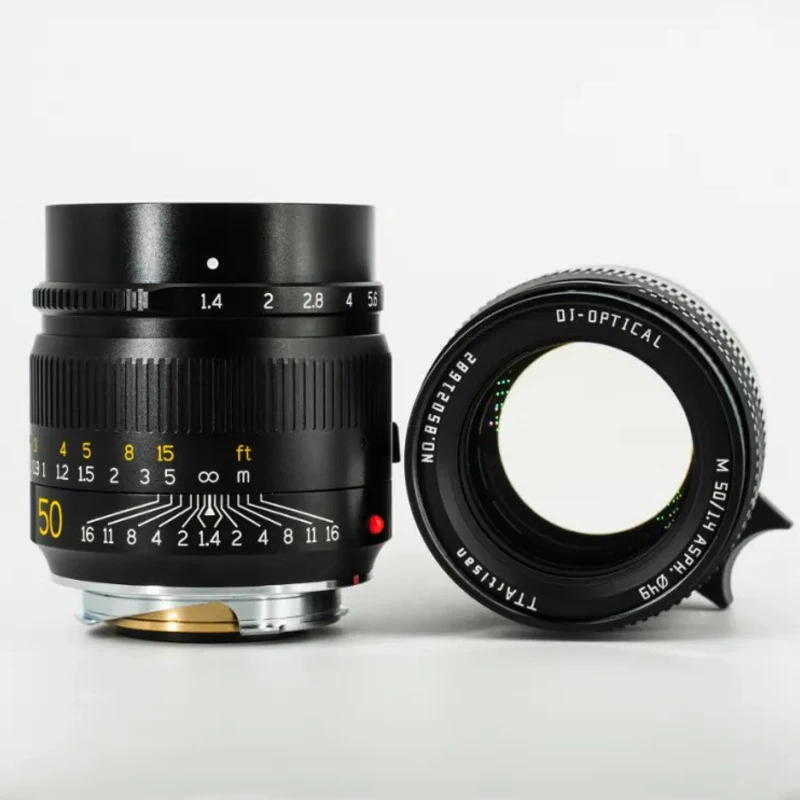 

Объектив TTartisan M 50 мм F1.4 ASPH для камеры Leica M Mount MF, объектив с большой диафрагмой для M6 M7 M8 M9 M9P M10 M262 M240 M10P M10M M10R